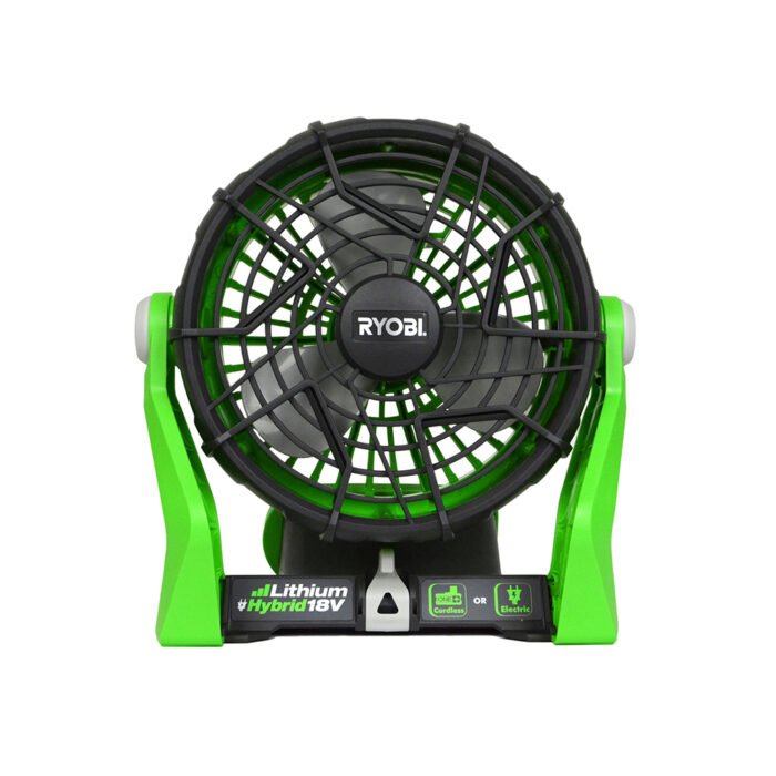 Dual Power Portable Hybrid Electric Ryobi Fan - Image 4